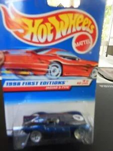 1997 Hot Wheels /Collector #638 1998 First Editions JAGUAR D-TYPE #6 OF 40 - Picture 1 of 4