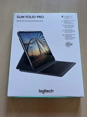Logitech  Custodia con Tastiera per 12,9" Apple iPad Pro - Immagine 1 di 4