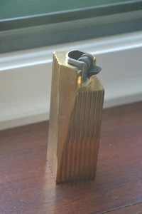Vintage Bronze Table Base with BIC Lighter Mabilia 1955-1980 - Picture 1 of 5