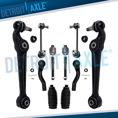 Front Lower Control Arms Sway Bars Suspension Kit for 2006 2007 Fusion Milan MKZ - Image 1 of 4