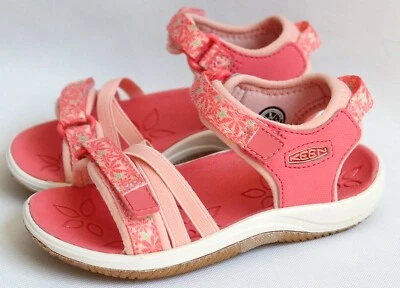 KEEN Verano Toddler Size 8 Open Toe Summer Sandal Dubarry/Peach Pearl 1024827 - Image 1 of 4