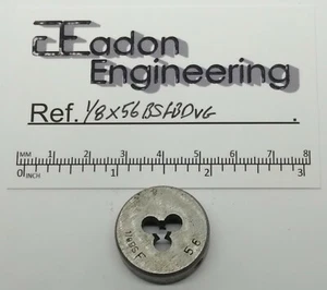 1/8" x 56TPI BSF (British Standard Fine) Button Die. - Picture 1 of 2