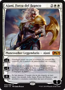 MTG AJANI, STRENGTH OF THE PRIDE EXC - AJANI, FORZA DEL BRANCO - M20 - MAGIC - Bild 1 von 1