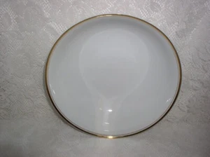 Europa Fine Porcelain Anniversary White with Gold Trim Vegetable Serving Bowl - Picture 1 of 4