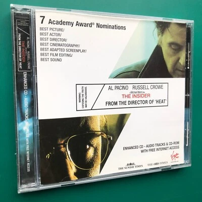 Lisa Gerrard THE INSIDER Film Soundtrack CD EP Al Pacino Russel Crowe PROMO EX - Image 1 of 4