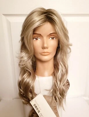 Amber by Jon Renau Synthetic Wig FS17/101S18 Palm Springs Blonde Lace Mono Top - Image 1 of 4