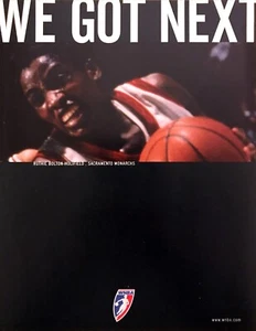 1997 Ruthie Bolton-Holifield Sacramento Monarchs Foto WNBA Vintage Druckanzeige - Bild 1 von 1