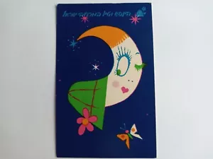 Cartolina Asher Kalderon Graphic Art Designer Nazareth Israele francobollo postale sul retro - Foto 1 di 6