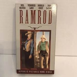 Ramrod VHS 1947 Joel McCrea Veronica Lake - Picture 1 of 3