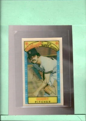1979 Kellogg's #11B Ron Guidry EX/NM Yankees w/ Hits 396 ID:53765 - Image 1 of 2