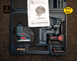 LÁSER BOSCH GLL3-80 LINE en estuche haz rojo. Caja abierta. - Imagen 1 de 9