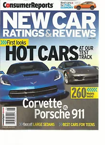 CONSUMER REPORTS, NEW CAR RATING & REVIEWS  JUNE, 2014  ( FIRST LOOKS HOT CARS) - Picture 1 of 1