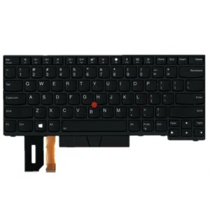 New Original Lenovo Thinkpad T480S E480 L480 L380 US Backlit Keyboard 01YP360 - Picture 1 of 4