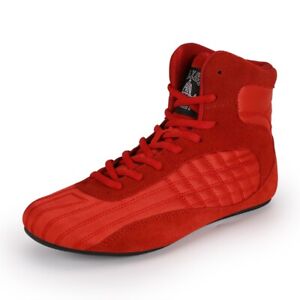 Upgrade Men Boxing Shoes Anti-slip Wrestling Sneakers High Top Fight Trainers