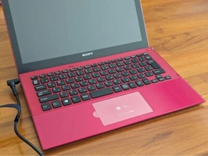 Sony VAIO red pro 11 core i7 RAM 8GB SSD256GB owner made model - Picture 1 of 10