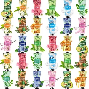 30 Pack Hand Cream Gift Set,Hand Lotion Set for Dry Hands,Holiday Gift for Mothe - Picture 1 of 7