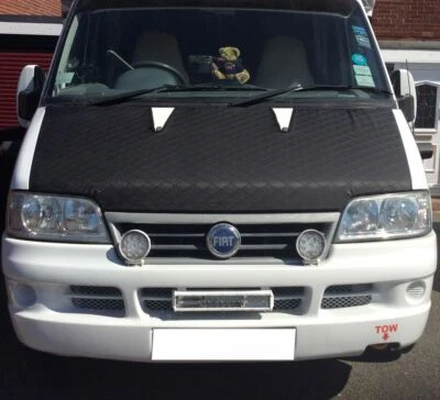 Fiat Ducato/Peugeot Boxer Bonnet Bra Cover Protector Guard For 2002-2006 Models