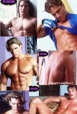 PLAYGIRL LOST ONLINE PICS NOT IN ISSUES #1 COLLECTION OF RARE TREAT MEN BUZZINI - Image 1 of 4