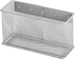 Magnetic Wire Mesh Pencil Holder for Whiteboard, Fridge & Locker - Medium - Picture 1 of 7