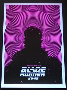 BLADE RUNNER 2049 / Serigrafia Cubana per Cuba Fantascienza Film Poster Spettacolo - Foto 1 di 5
