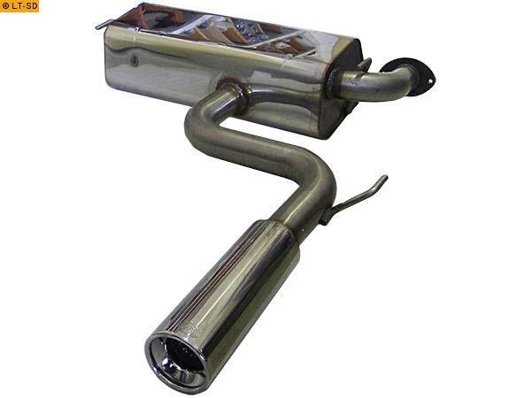 Fox Sportauspuff 1X90Mm Recto Absorber Para Toyota Celica Desde Bj. 00 1.8L - Imagen 1 de 1