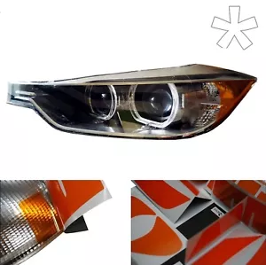 US - Design - Folie für Scheinwerfer BMW F30 F31 3er Blinker sidemarker tuning - Afbeelding 1 van 4