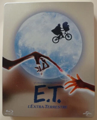 E.T. L'Extra-Terrestre Steven Spielberg 1982 Steelbook Combo Blu-Ray + DVD TBE - Photo 1/3