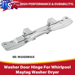 for Whirlpool Maytag Washer Dryer Door Hinge P# W10208415 WPW10208415 W10208414 - Picture 1 of 11