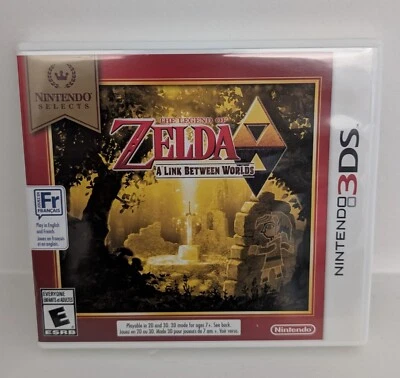 3DS - The Legend of Zelda: A Link Between Worlds (Nintendo Selects) - USED - Image 1 of 2