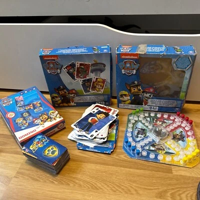 Spiele Set | 3 in 1 | Paw Patrol | Spinmaster | Kinder Familien Spiel - Bild 1 von 4