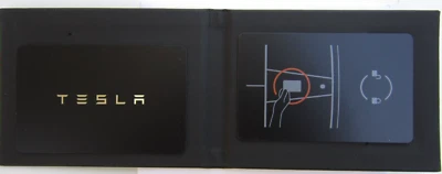 2 x Novos Cartões-Chave OEM 2017-2026 TESLA MODELO 3 Y S X Cybertruck - Imagem 1 de 3