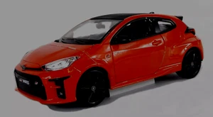 2021 Toyota GR Yaris Red MAISTO 1:24 - Picture 1 of 1