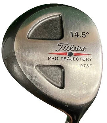 Titleist Pro-Trajectory 975F 3 Wood 14.5 RH S300 Stiff Steel 42" New Grip HC - Image 1 of 4