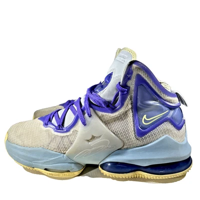 Nike Lebron XIX 19 Aura GS Jóvenes Niños Talla 7 7Y Zapatos de Baloncesto Tenis de Pascua Foto 1 de 4