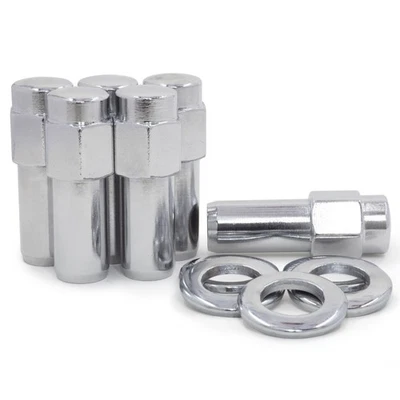 20 Lug Nuts 1/2-20 Chrome SST XL Mag Nut 1.37" Shank Cragar Ford - Image 1 of 4