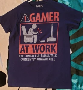 Gamer at work - Mad Engine T-Shirt Kinder / Small - gebraucht - Bild 1 von 1