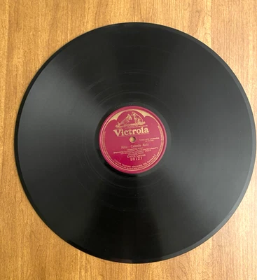 Enrico Caruso Aida-Celeste Aida - Victrola #88127 Rare One-Sided 78 RPM Record - Image 1 of 4