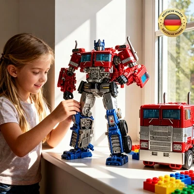 Kinder Transformator Optimus Prime Figur Truck Transformation Spielzeug Geschenk - Bild 1 von 4