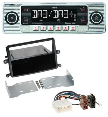 Dietz Bluetooth MP3 DAB USB Autoradio für Mitsubishi L200 (KAOT, ab 2006) - Bild 1 von 4