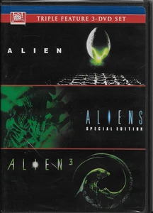 Triple Feature Aliens 1, 2 & 3 Standard Edition 2008 3 DVD Set Like New - Picture 1 of 4