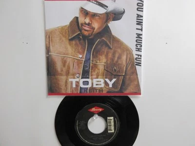 💥 ' TOBY KEITH '  HIT 45 + PICTURE [ YOU AIN'T MUCH FUN ]   1999 !  💥 Foto 1 de 4