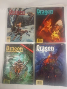 Dragon Magazine Lot of 4 Issues # 140 141 142 143 - Picture 1 of 18