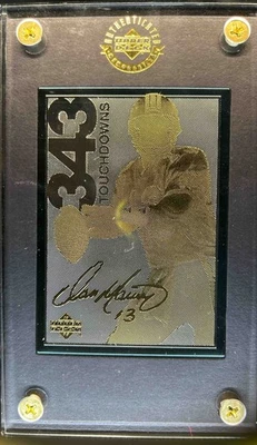 1995 Upper Deck Dan Marino autenticado ouro edição limitada #595 - Imagem 1 de 2