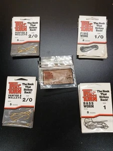 Tru Turn Fishing Hooks-Variety-Different Sizes-16 Packs Total - Picture 1 of 9