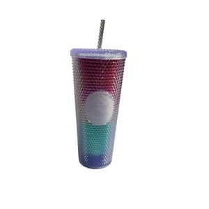 Starbucks Rainbow Studded 24 Oz Tumbler Tasse Pride Summer 2020 Neu - Bild 1 von 8