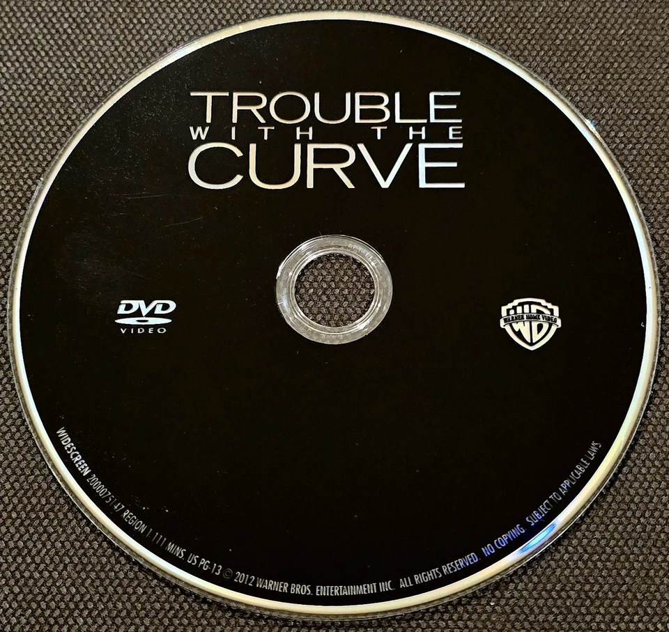 Trouble with the Curve (DVD, 2012) DISC ONLY - Image 1 of 1