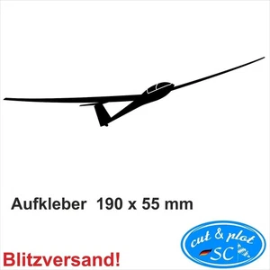 Aufkleber Hochstart Segelflieger Segelflugzeug Sticker Fun SC065 - Imagen 1 de 15