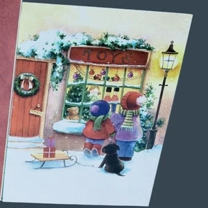 Christmas Card Mailing Service May The Gifts Of Christmas Be Love Joy - Picture 1 of 5