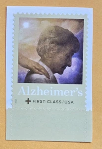 U.S.A. Alzheimer's  stamp 1v. 2017 - Picture 1 of 1