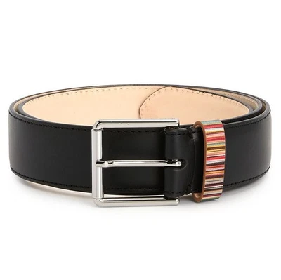 Мужской повседневный ремень Paul Smith Signature Stripe M1A 4950 BMULKE 79 27188077 - Изображение 1 из 4